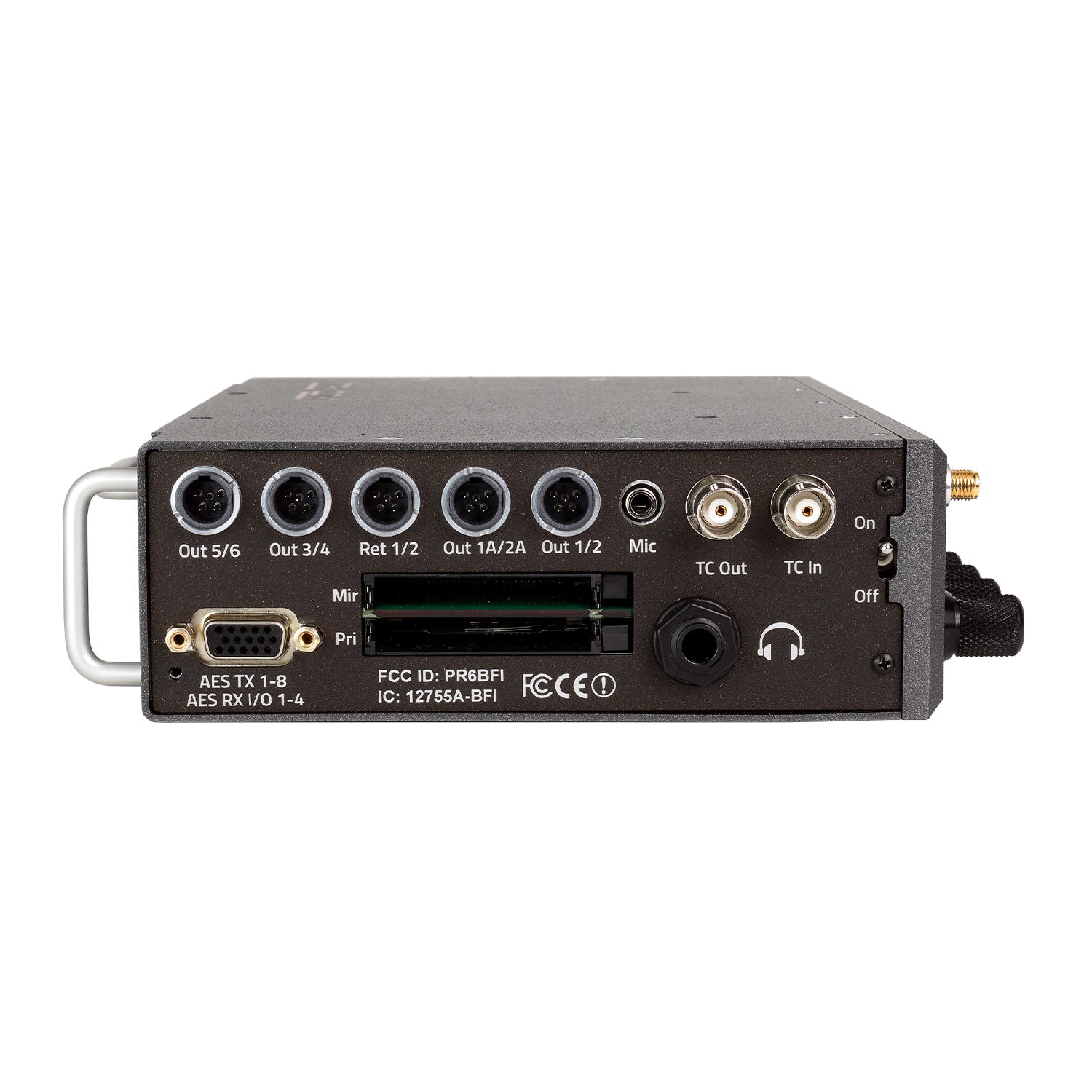 Zaxcom Nova 2 - Portable Recorder with Mixer / Wireless Receiver Slots / ZaxNet