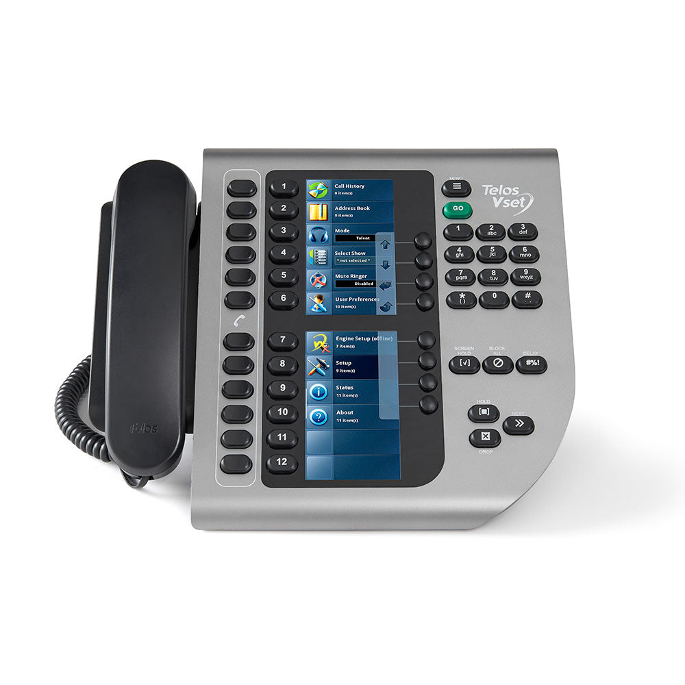 Telos 2001-00281 VSet12 Phone Controller for VX Series VoIP Systems