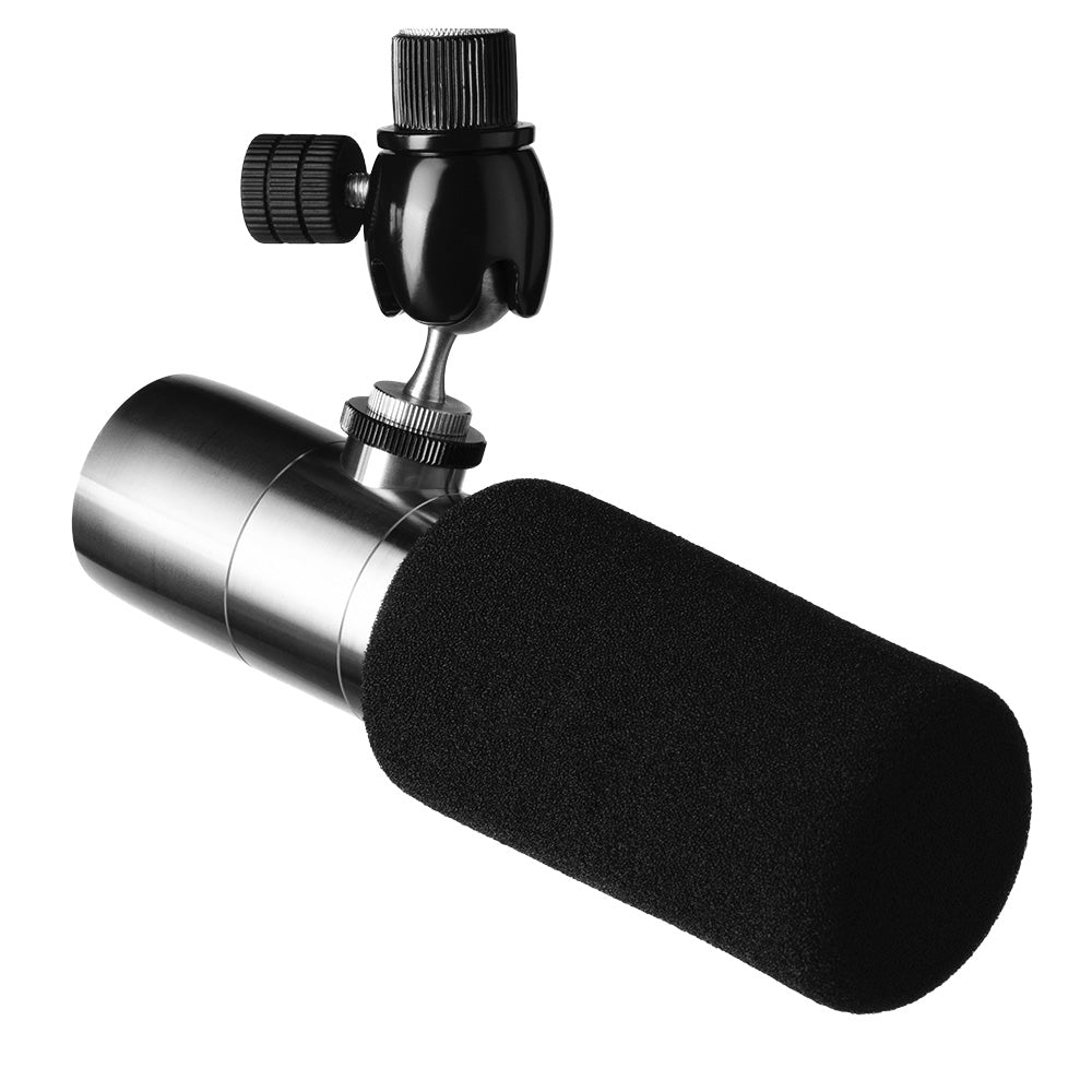 Earthworks ETHOS - Broadcast or Streaming Microphone (Stainless Steel Finish)
