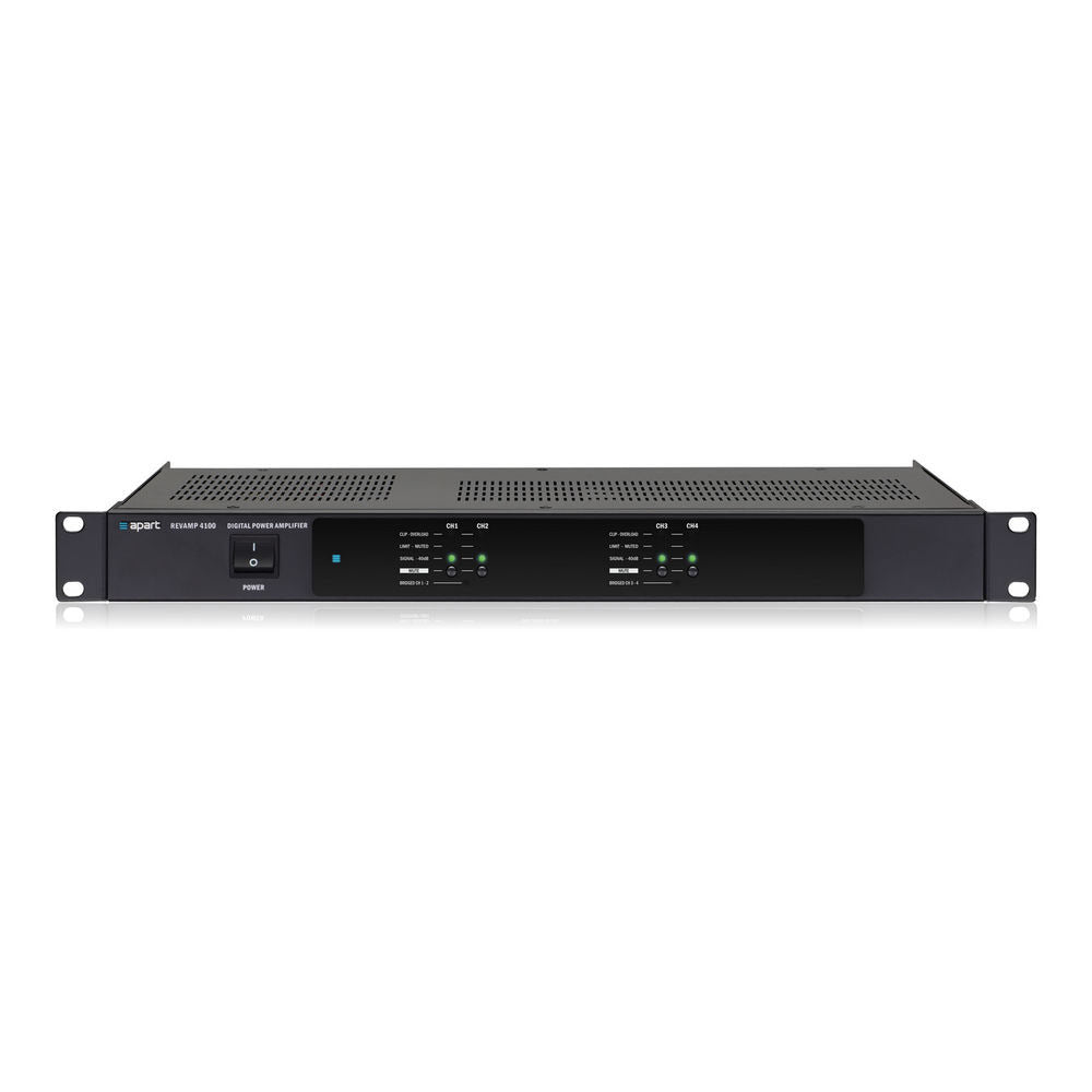 Biamp REVAMP4100 Professional 4-Channel Class-D Power Amplifier