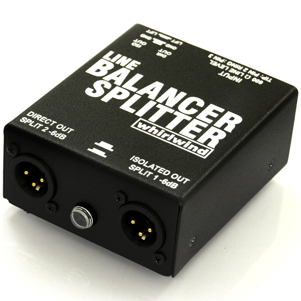 Whirlwind LBS 1x2 Line Balancer and Splitter
