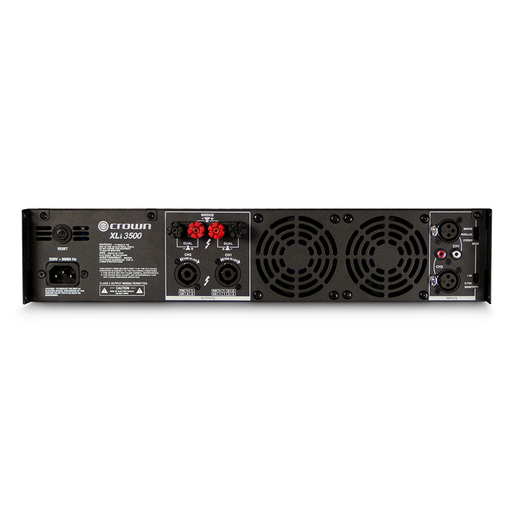 Crown XLi 3500 Two-Channel 1350W @ 4 ohm Power Amplifier