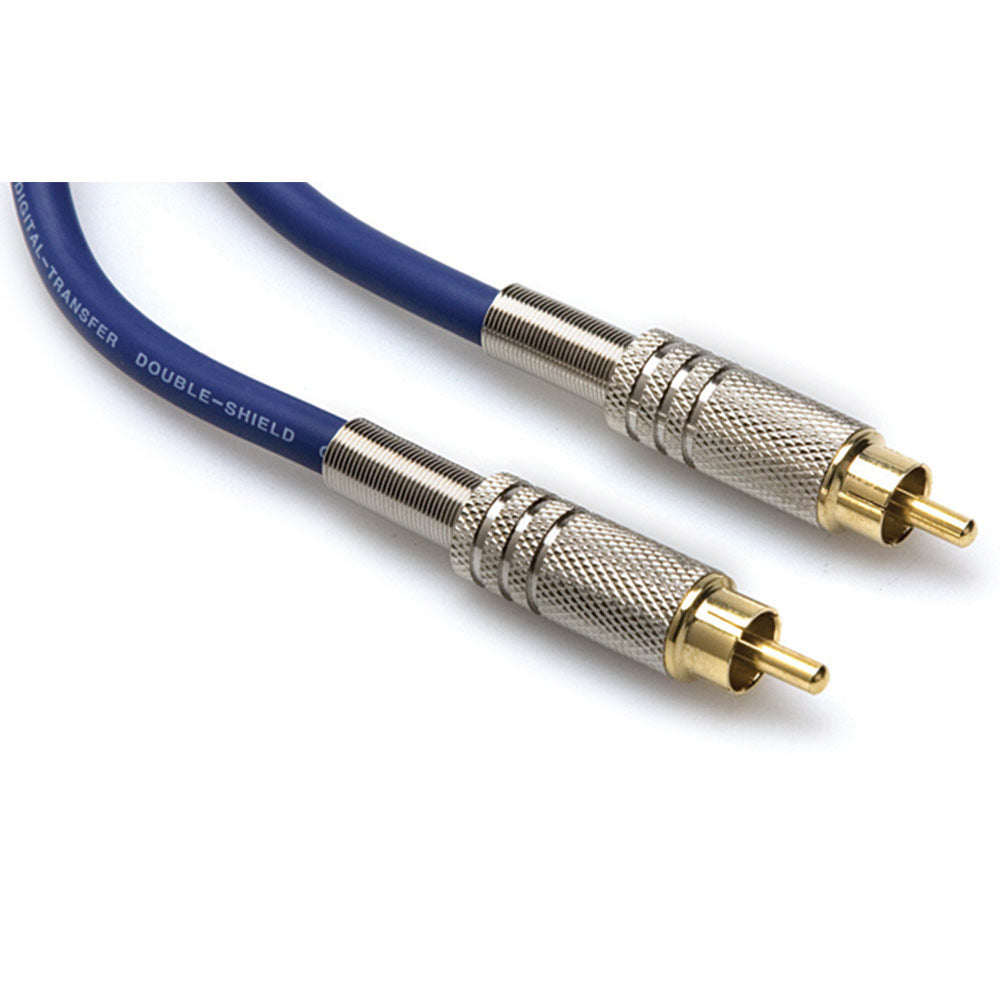 Hosa DRA-502 S/PDIF Coax, RCA to RCA, 6.6 feet