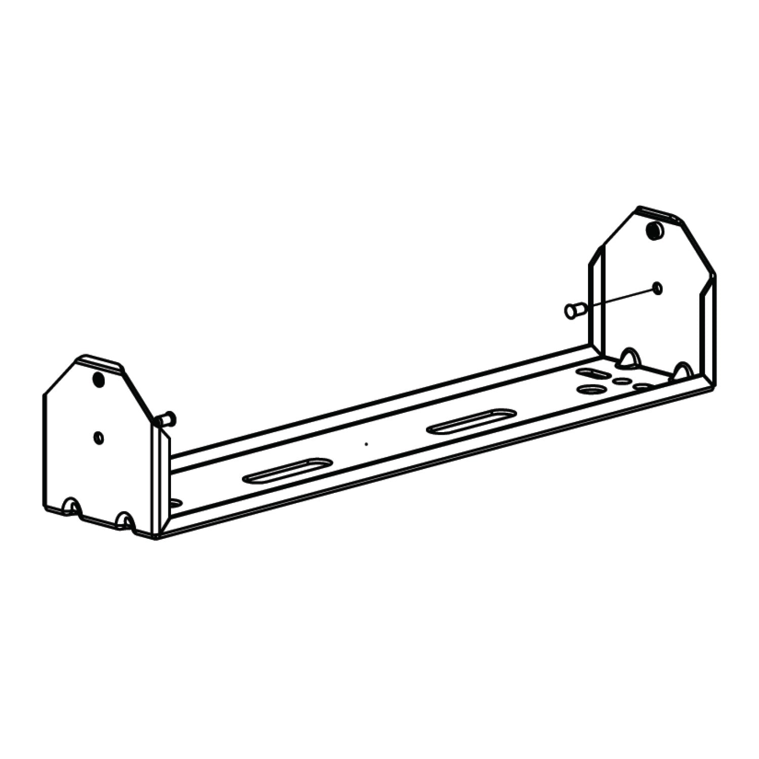 Electro-Voice ELX200-BRKT-W - Wall Mount Bracket for ELX200 Loudspeaker (White)