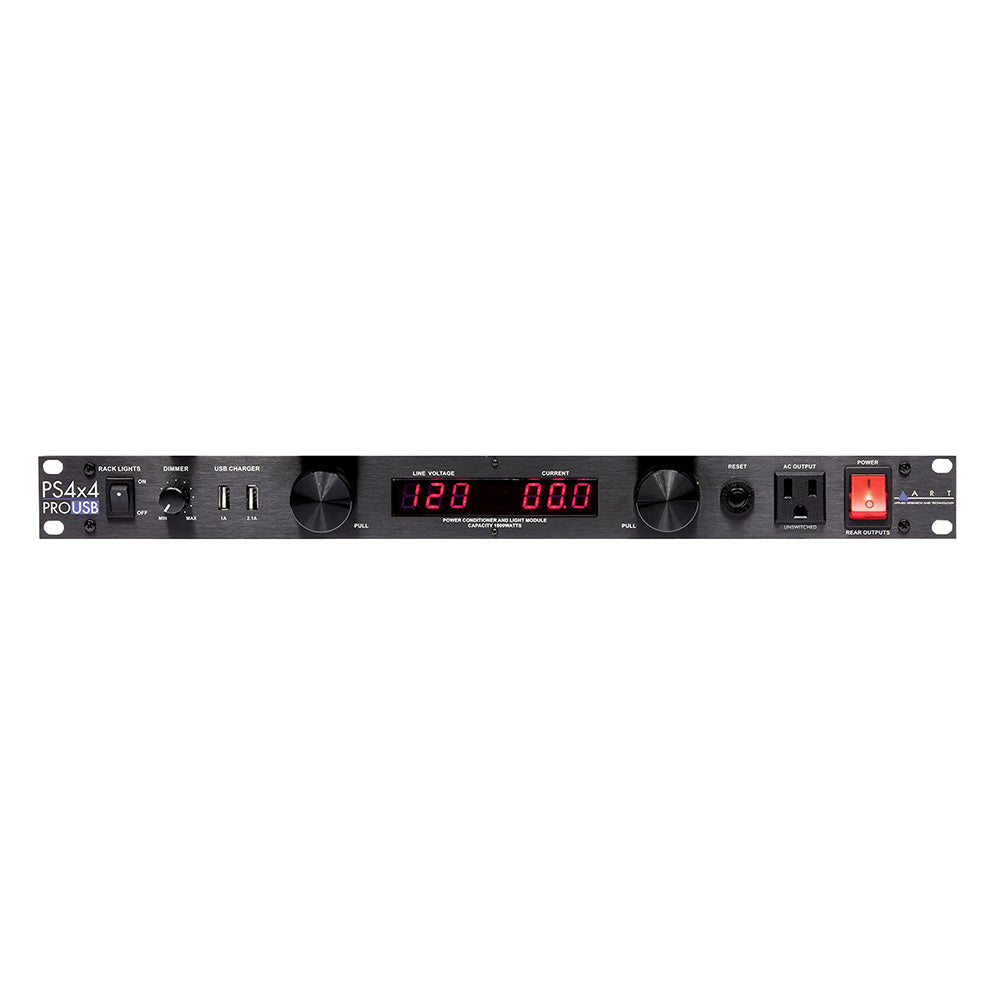 ART PS4X4 PRO USB - 8-Outlet Power Distribution System with USB Chargers