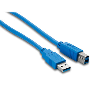 Hosa USB-306AB SuperSpeed USB 3.0 Cable, Type A to Type B, 6 feet