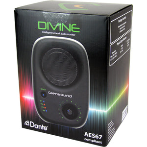 Glensound DIVINE - Broadcast Confidence Monitor Loudspeaker (Black)