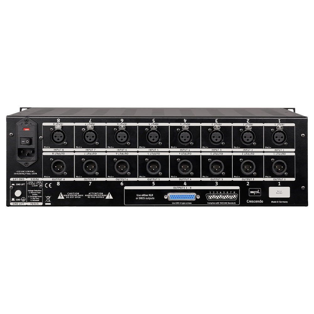 SPL Crescendo - Eight-Channel Microphone Preamplifier