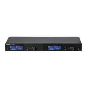 Shure SLXDQDAN+ - Quad Channel Receiver with Dante for SLX-D Systems (G57 Band / 470-616 MHz)