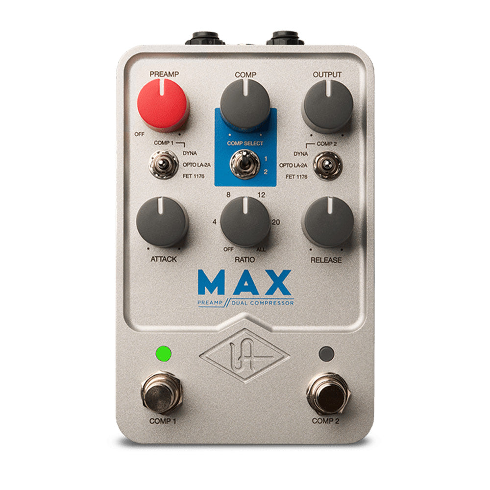 Universal Audio Max Preamp and Dual Compressor - UAFX Guitar Pedal