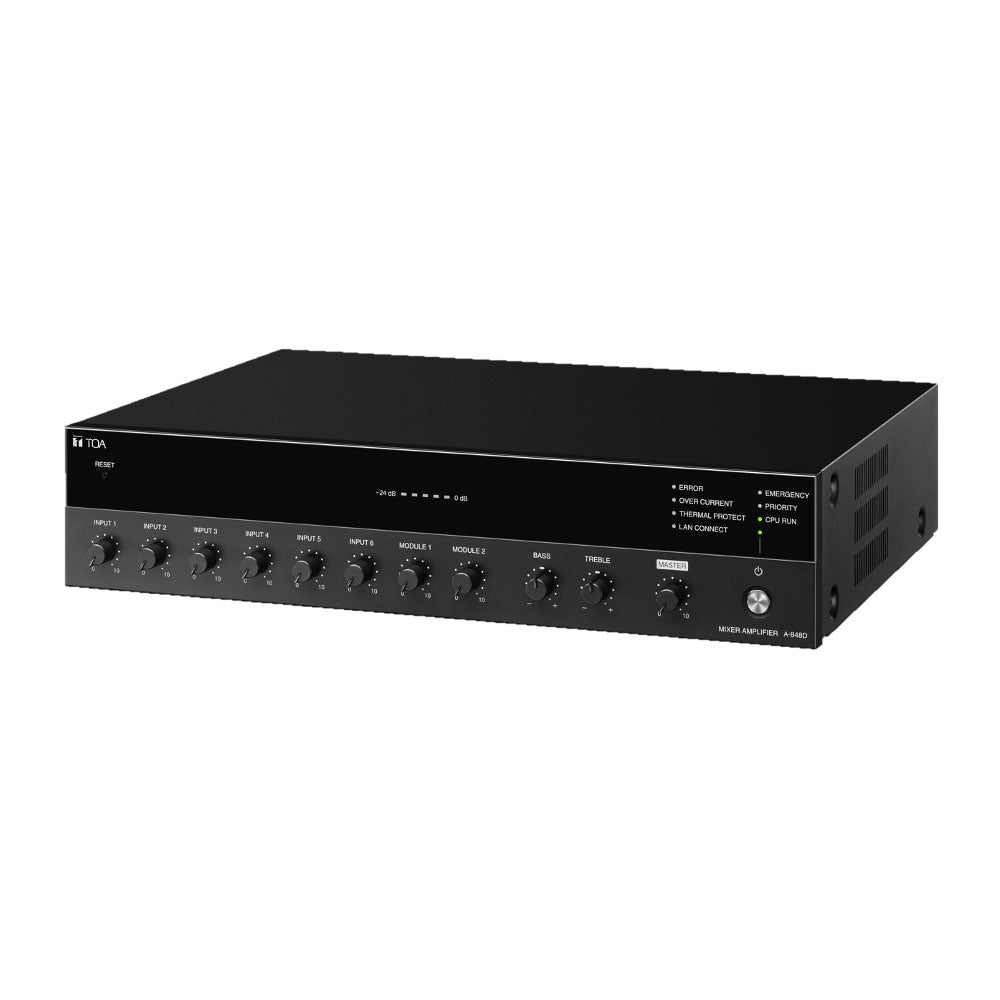 TOA A-848D - Digital Mixer Amplifier - 480W