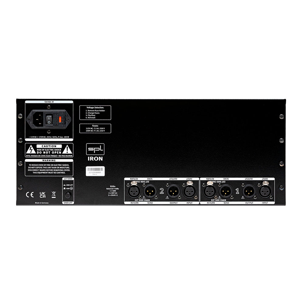 SPL IRON V2 - Mastering Compressor (Black)