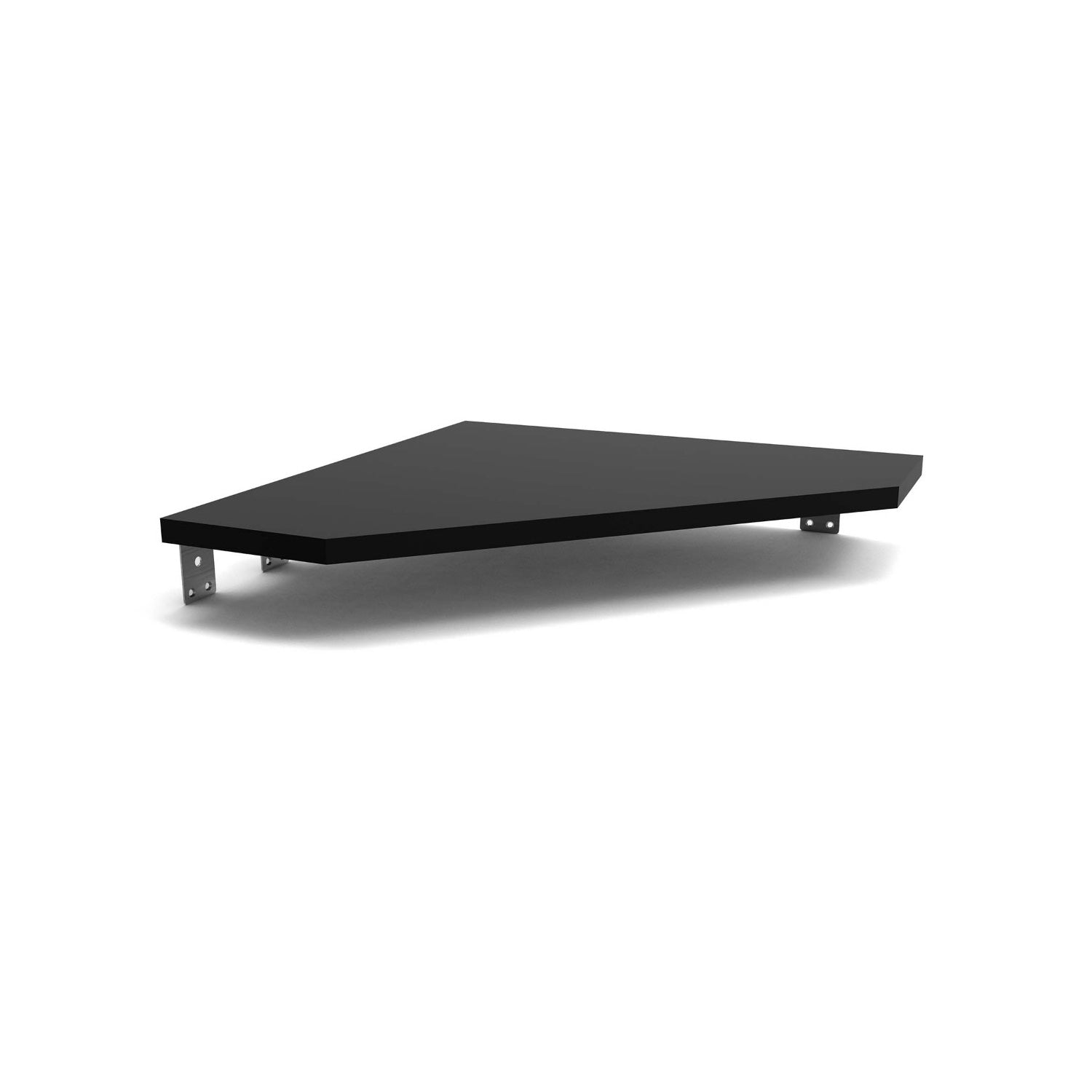 Glorious Modular Side Rack Adapter - Desk Plate for Sound Desk or Workbench Series (Black)