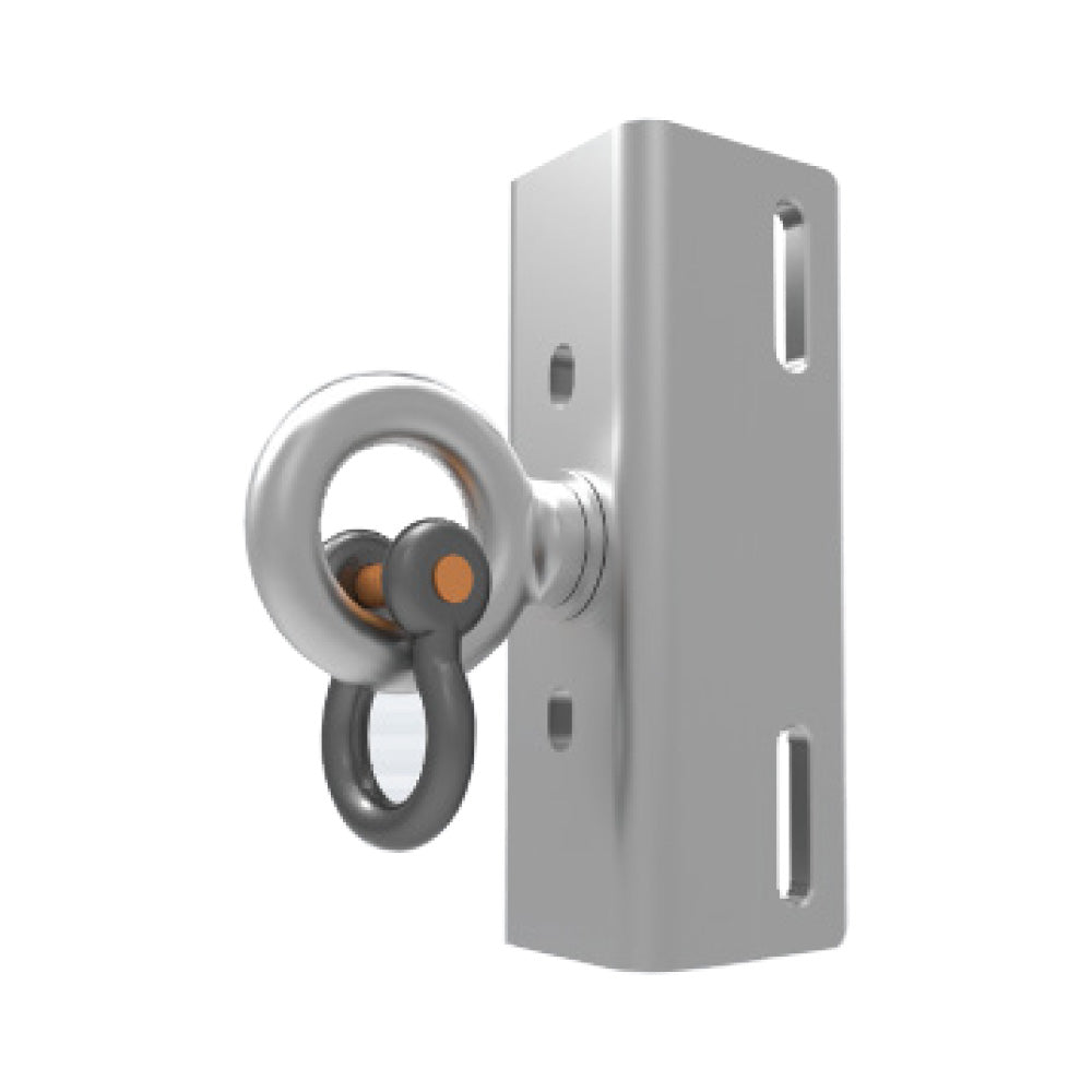 Adaptive Technologies PM-SAFETY-6DOWN - PoleStar Series Galvanized Safety Cable Anchor Point