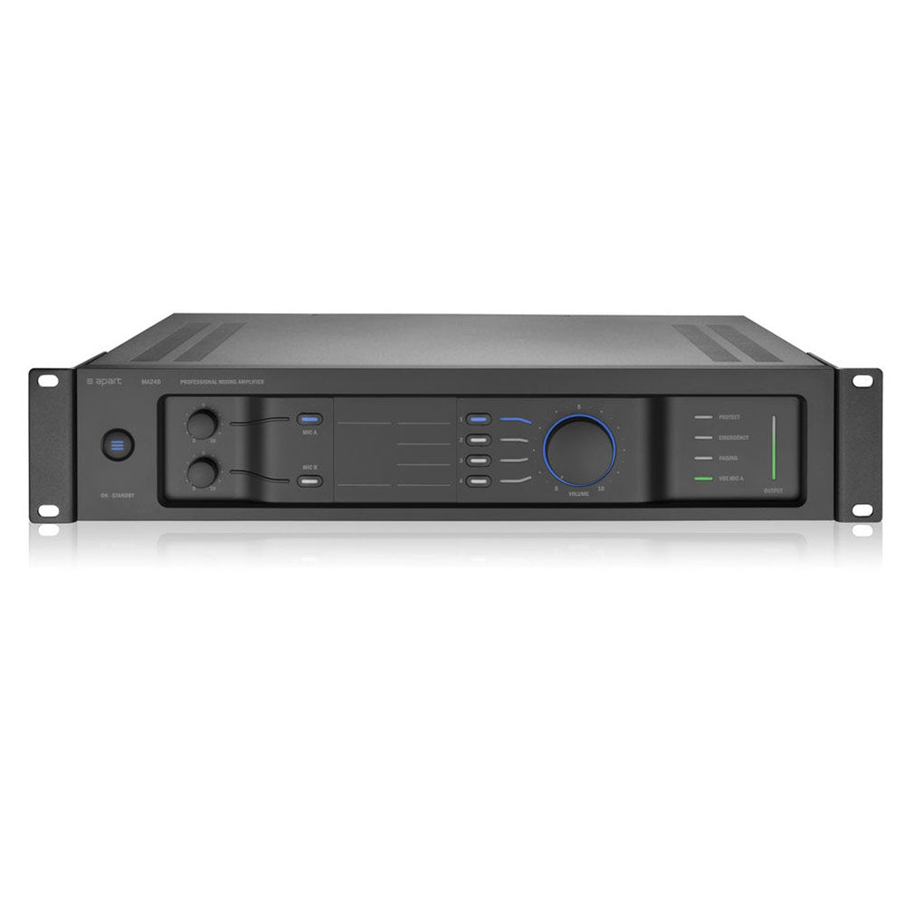 Biamp MA240 Rack Mount 240-Watt Mixer Amplifier