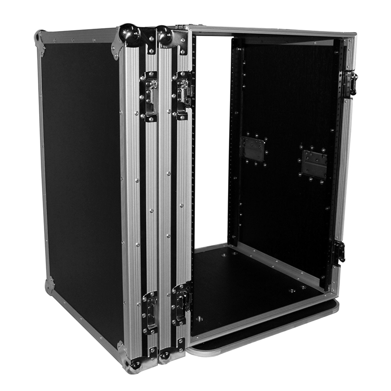 ProX T-16RSS - 16U Vertical Rack, 4" Blue Casters