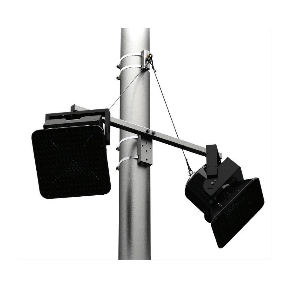 Adaptive Technologies PM-DA-48 - PoleStar Series Dual Pole Adapter and Support Arm (48 Inch)