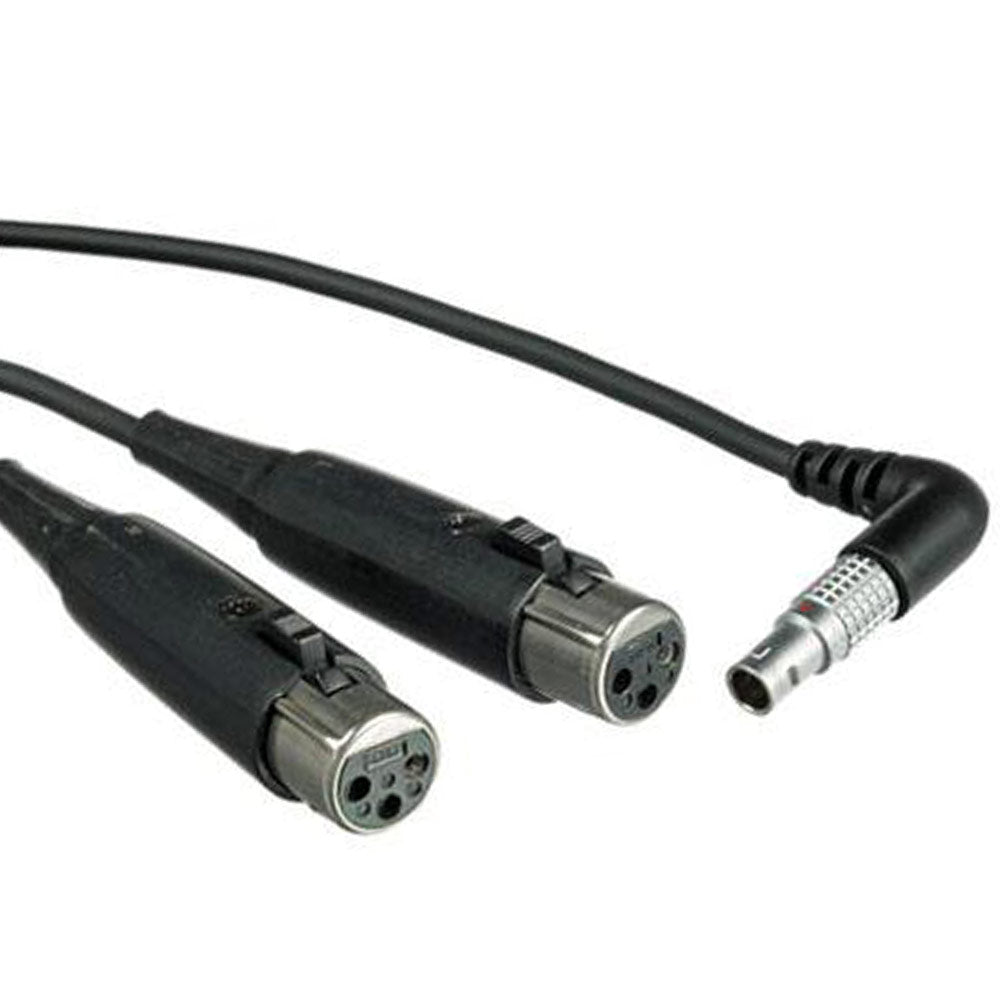 Shure PA720 - Input Cable for P6HW and P9HW (10 Foot, Lemo to Dual XLRF)