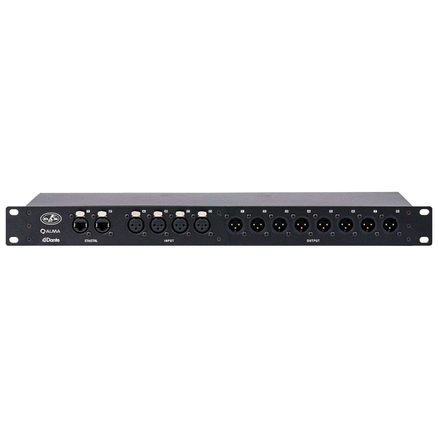 DAS PATCH-M88 - 8-Input 8-Output Patch Panel for INTEGRAL System with Dante