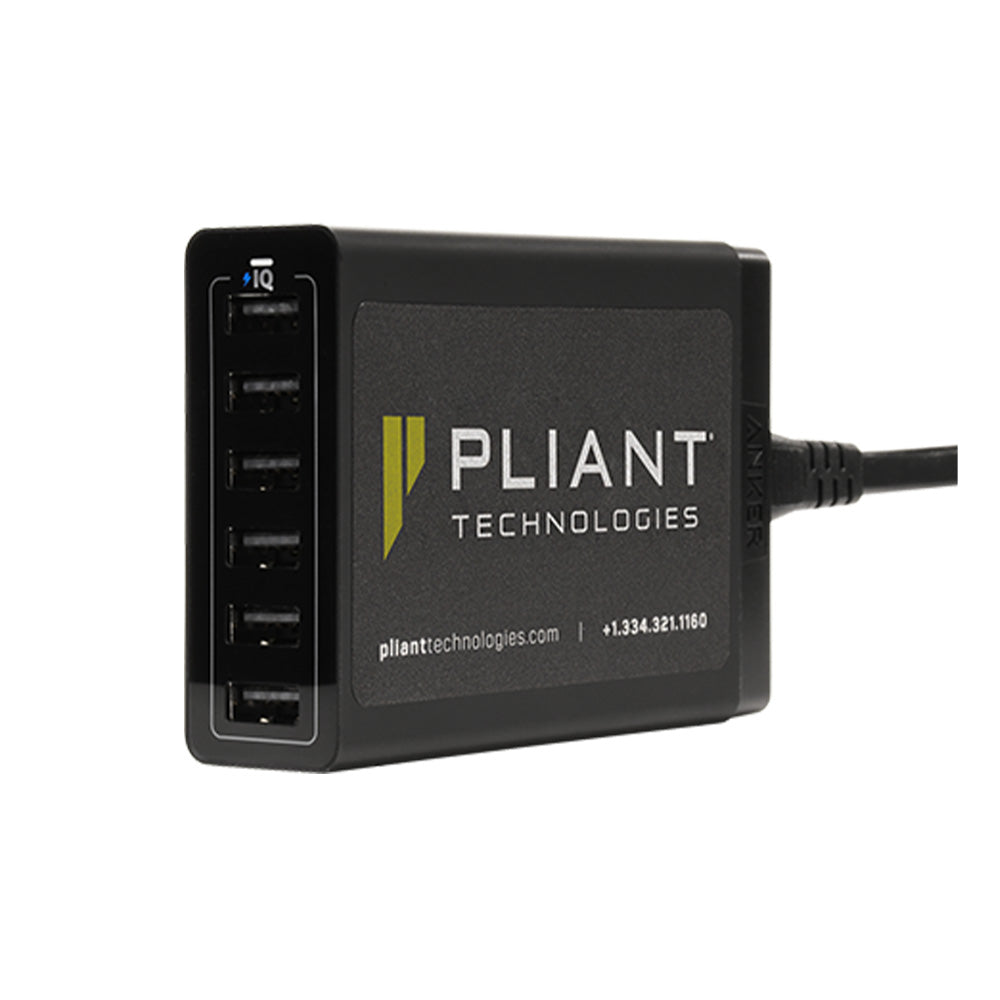 Pliant Technologies PAC-USB6-CHG - 6-Port USB Charger for MicroCom Beltpacks