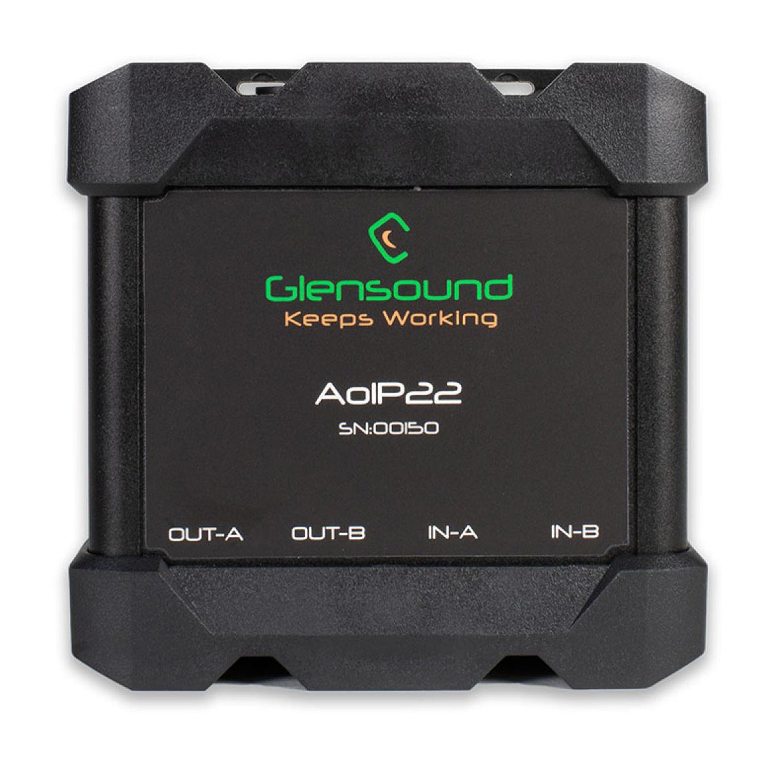 Glensound AoIP22 MKII - Two-Channel Dante or AES67 Audio Interface
