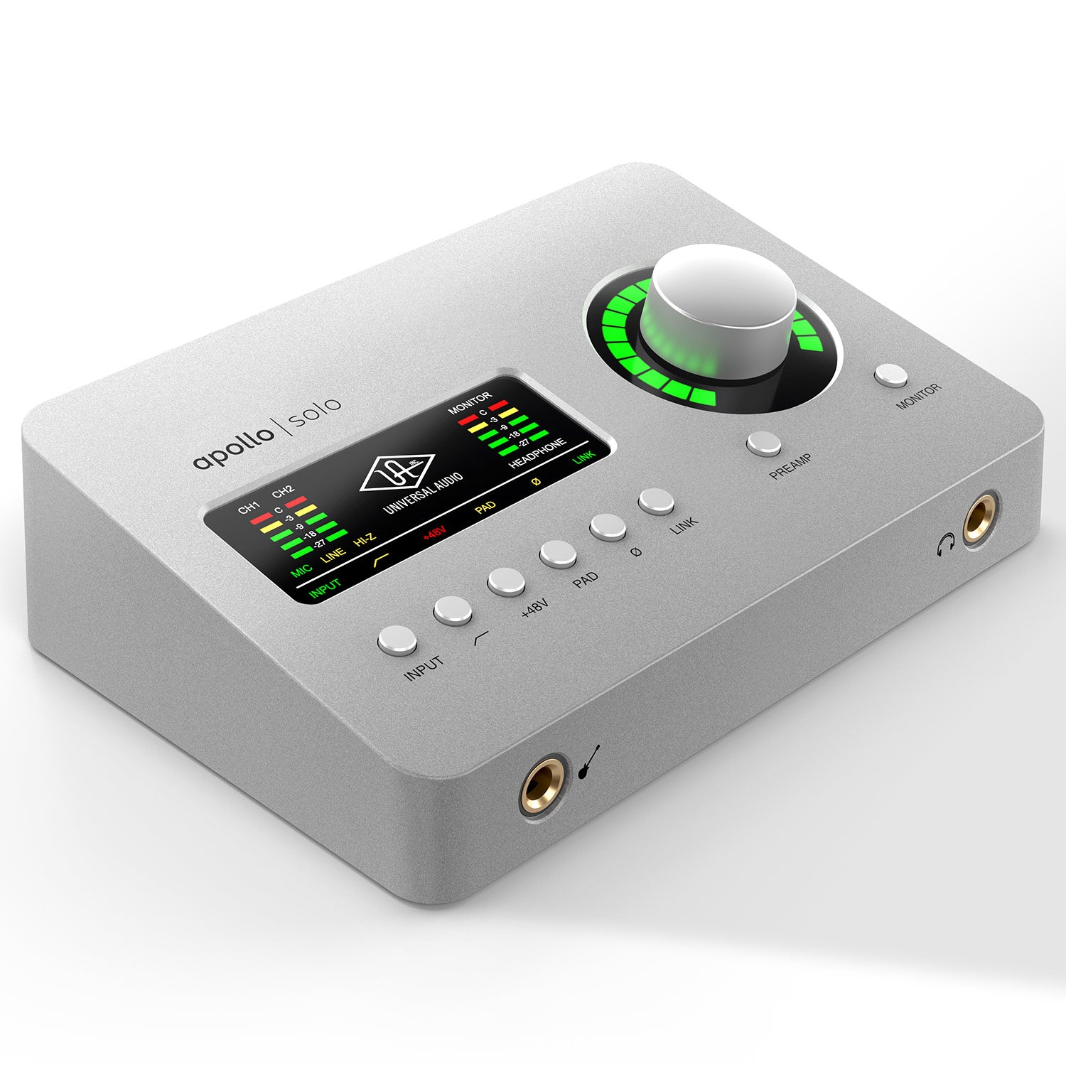 Universal Audio Apollo Solo Desktop 2x4 Audio Interface Heritage Edition (Desktop/Mac/Win/TB3)