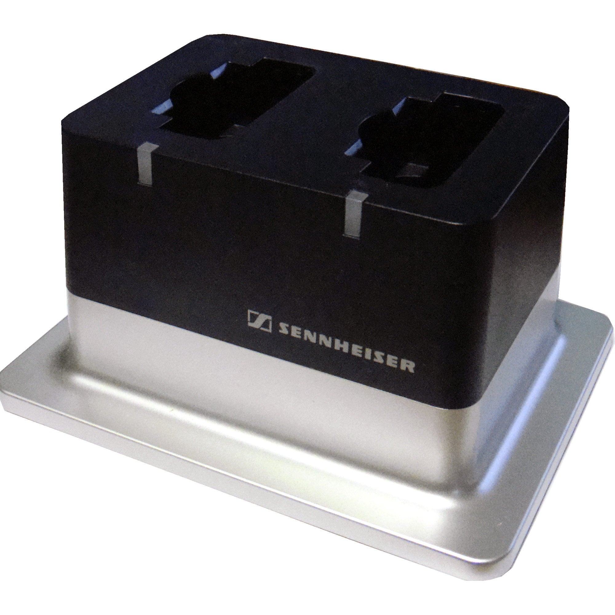Sennheiser CHG 2 - 2-Bay Tabletop Charger for D1, AVX, or SpeechLine DW Transmitters - B-Stock