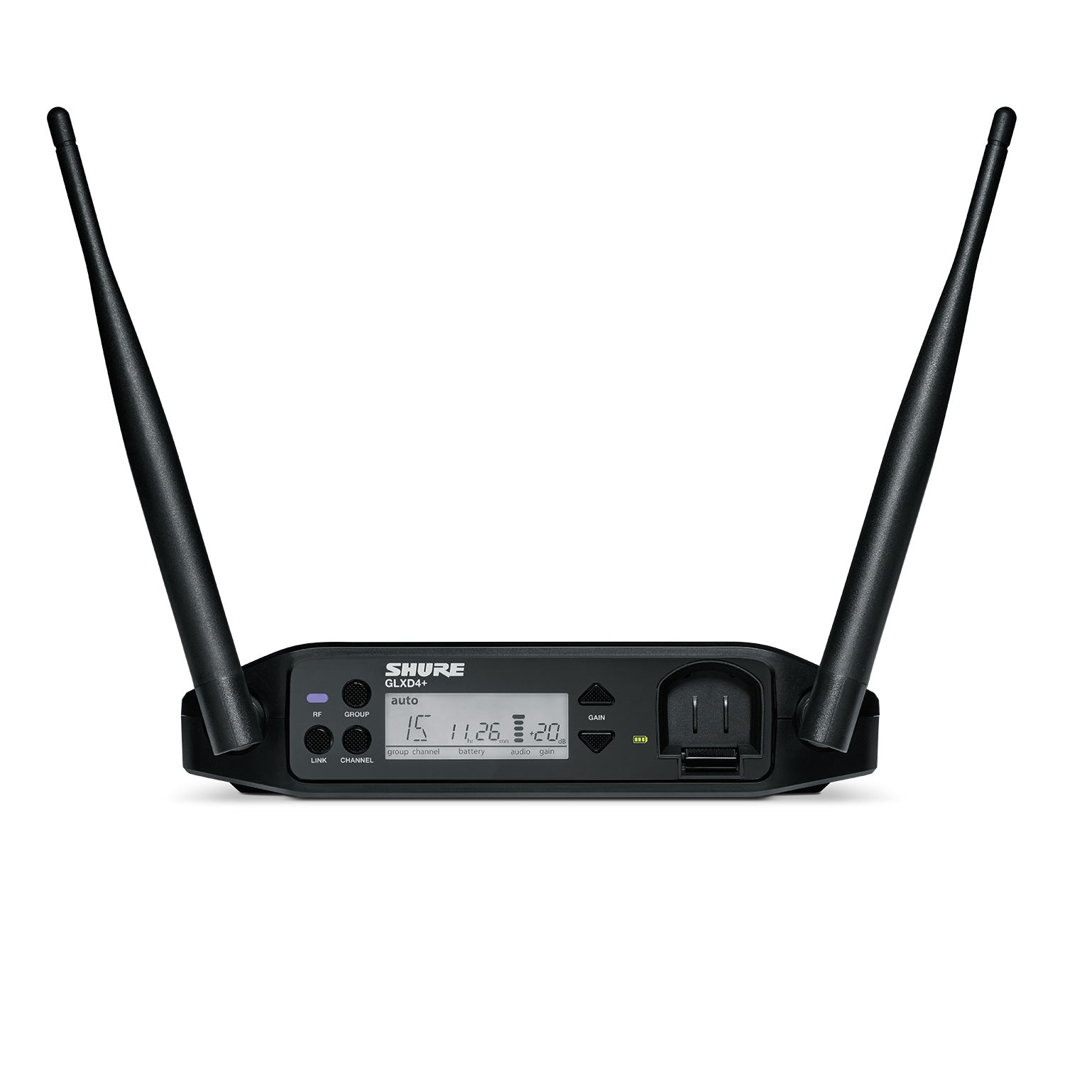 Shure GLXD4+ - Digital Wireless Dual Band Tabletop Receiver