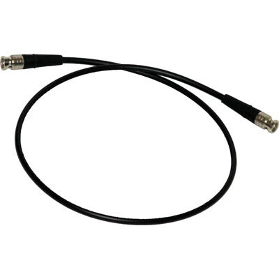 Canare VAC003F-BLK Black BNC Video Patch Cord - 3 Feet