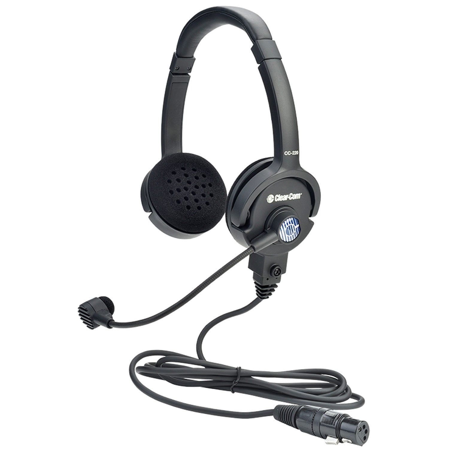 Clear-Com CC-220-X4 - Lightweight Double Ear Headset (with XLR4F)