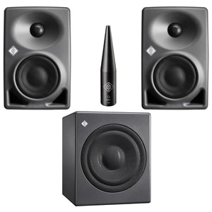Neumann MONITOR ALIGNMENT KIT 3 - KH 80 DSP Monitors and KH 750 DSP Subwoofer with MA 1 Calibration Mic and Software