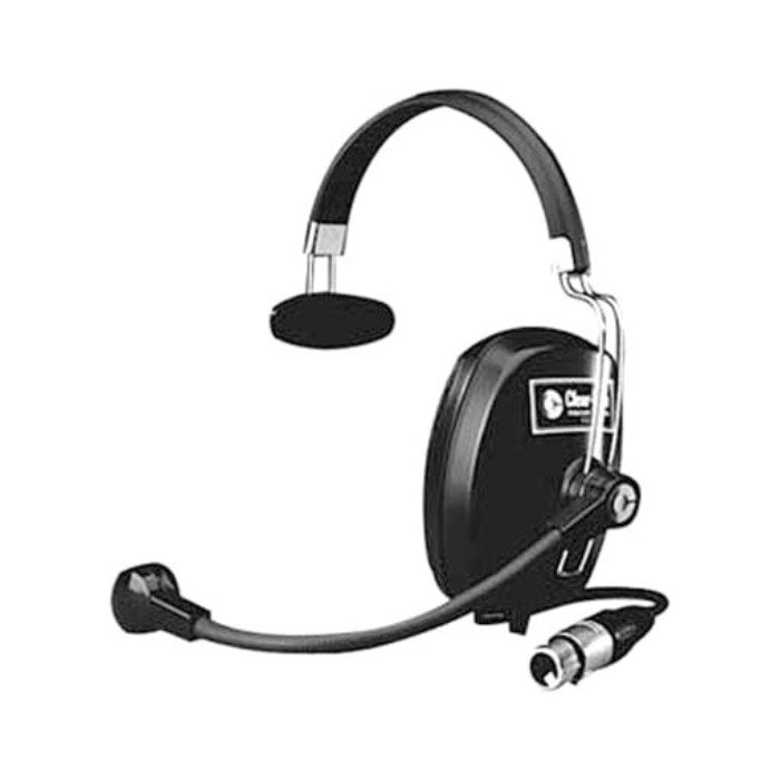 Clear-Com CC-40 Enclosed Single-Ear Intercom Headset (with XLR4F)