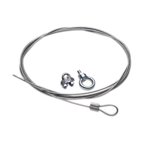 Bogen CK10 Hanging Cable Kit for Bogen Pendant Speakers (Silver)