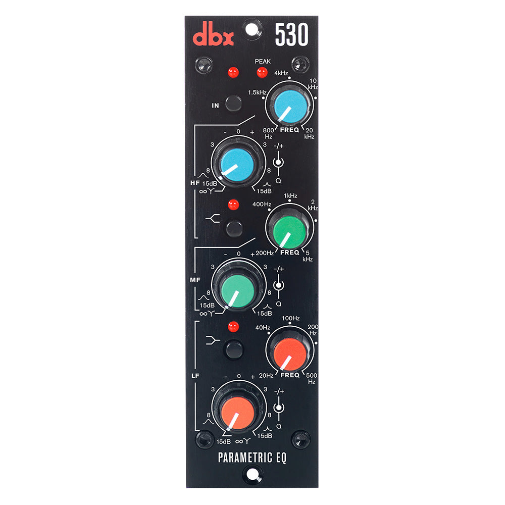 DBX 530 Parametric 3-Band Equalizer 500 Series Module