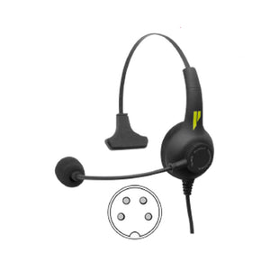 Pliant Technologies PHS-SB11L-4M - SmartBoom Lite Single-Ear Intercom Headset (XLR4M)