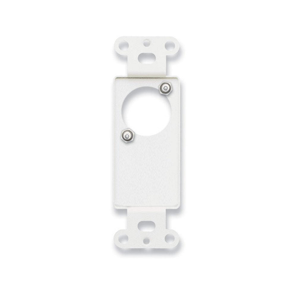 RDL DS-D1T Single Plate for Standard and Specialty Connectors (Stainless) - Custom Engraving Option