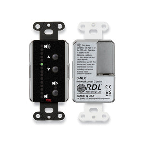 RDL DB-NLC1 - Network Remote Control with LEDs (Black)