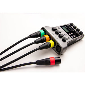 Zoom XLR-6C Microphone Cable Color ID Rings (12)