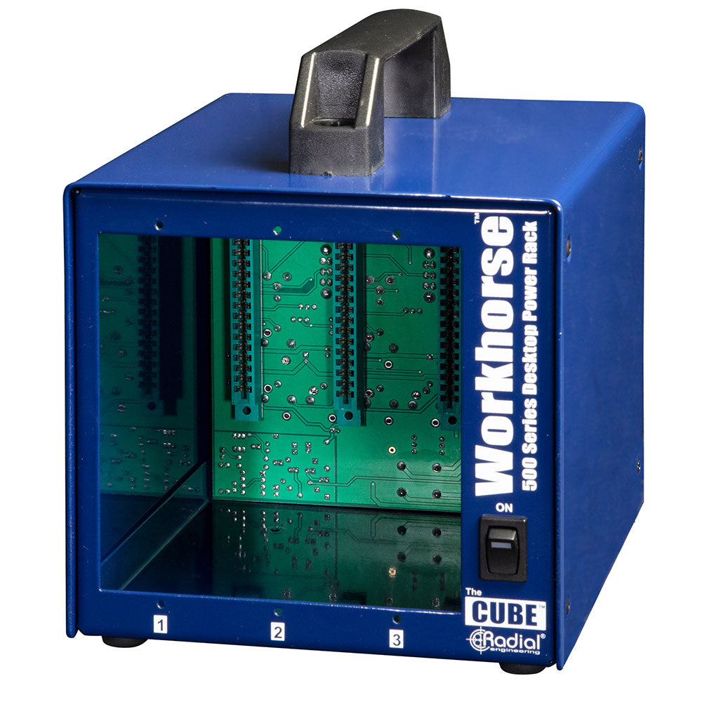 Radial Engineering Workhorse Cube 3 Space Portable 500 Series Chassis