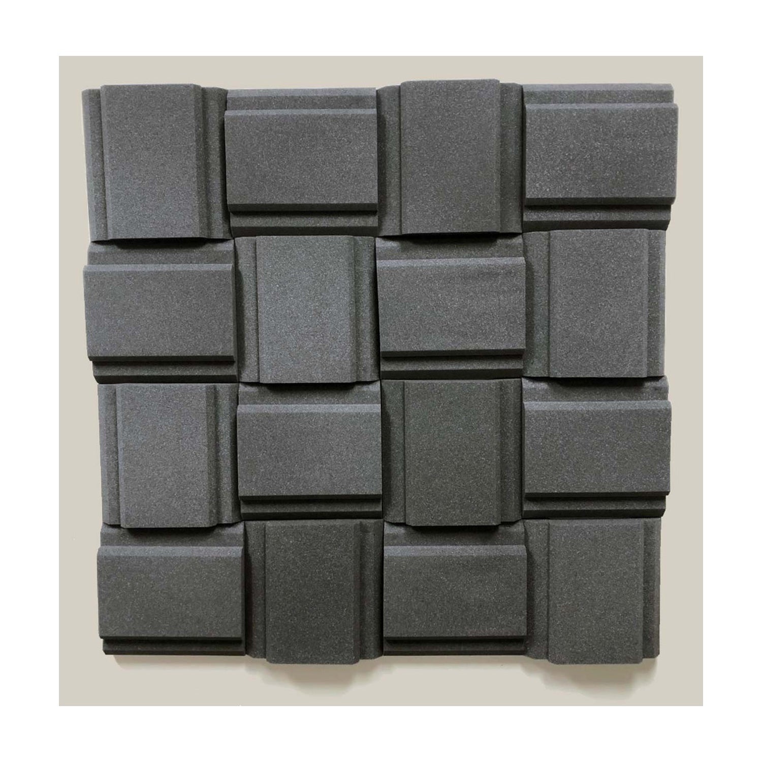 Auralex Studiofoam Royale Parquet - Acoustic Absorption Panels (Charcoal / Box of 16)