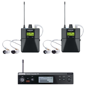 Shure P3TRA215TWP-H20 PSM300 TWINPACK Pro (H20 Band - 518-542 MHz)