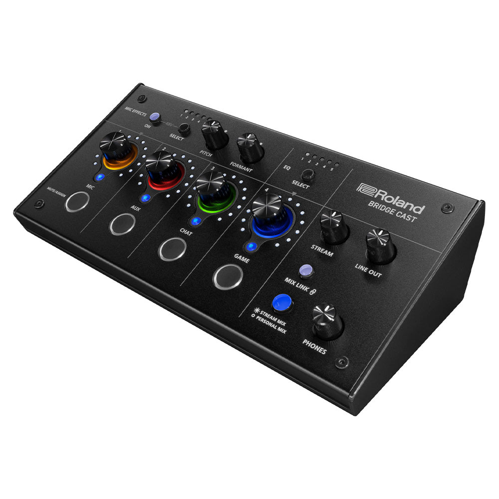 Roland Bridge Cast - Dual-Bus Audio Mixer for Gaming and eSports