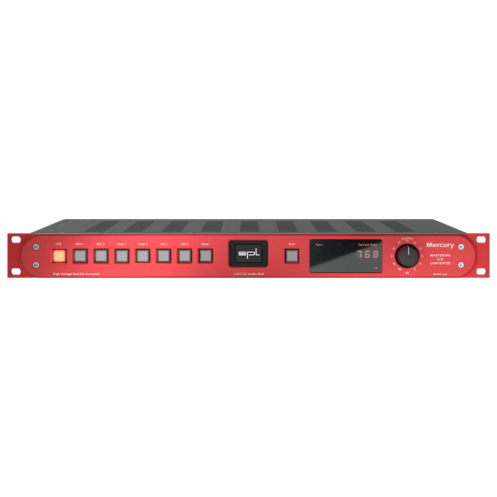SPL Mercury - Mastering D/A Converter (Red)