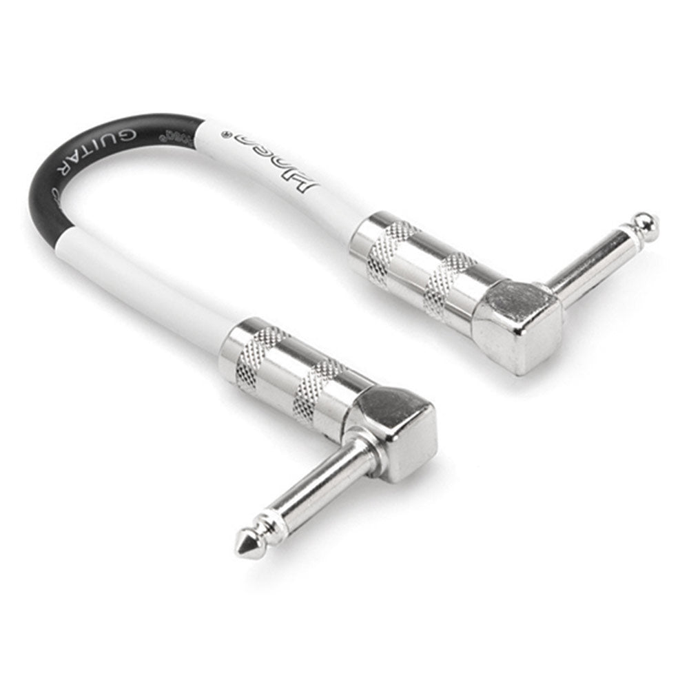 Hosa CPE-112 Guitar Patch Cable (Right Angle - Right Angle, 1 Foot)