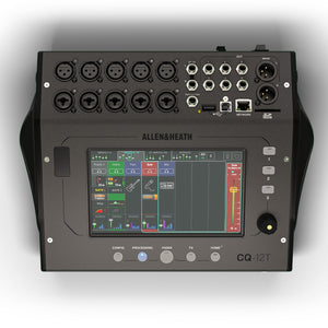 Allen and Heath CQ-12T - Ultra-Compact 12-In / 8-Out Digital Mixer