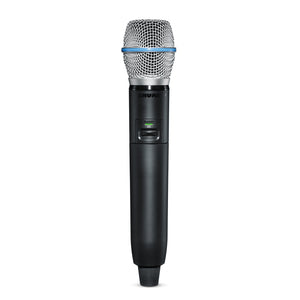 Shure GLXD2+/B87A - Digital Wireless Dual Band Handheld Transmitter with BETA 87A