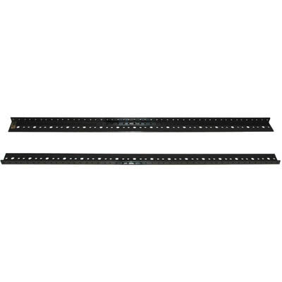 Middle Atlantic RRF16 Pair Of 16-Space Black Rack Rails