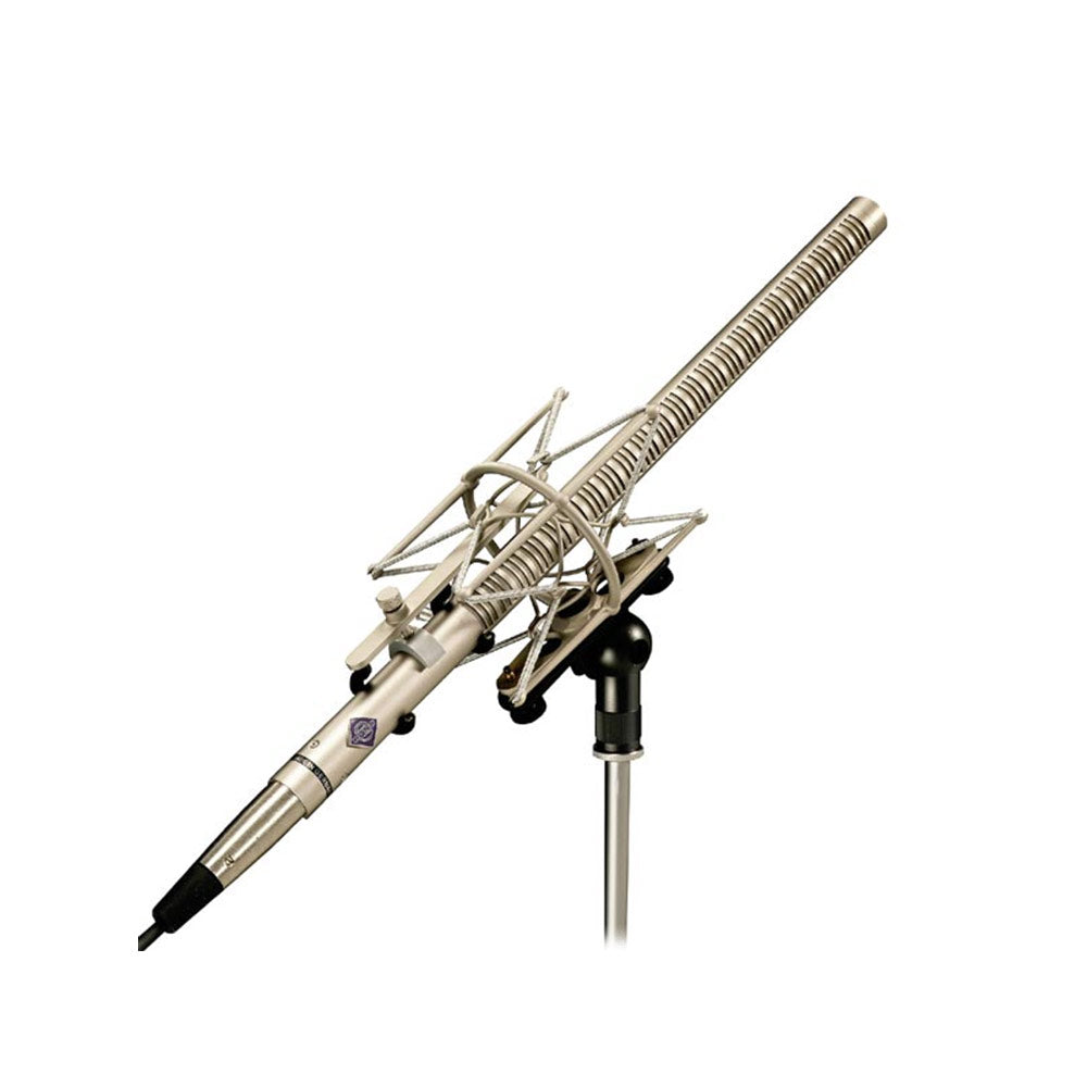 Neumann KMR82I Super-Cardioid Long Shotgun Condenser Microphone - Nickel