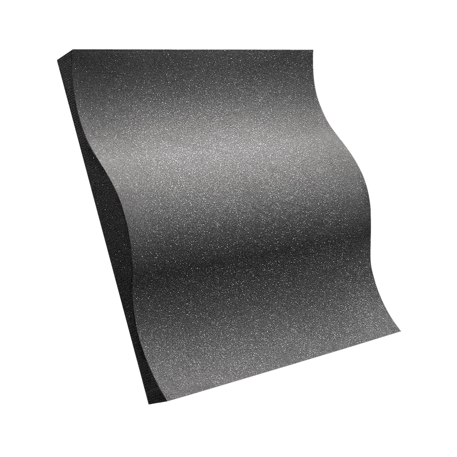 Auralex StudioFoam Wave - 2x2 Foot Studiofoam Absorption Panel (Charcoal / Box of 16)