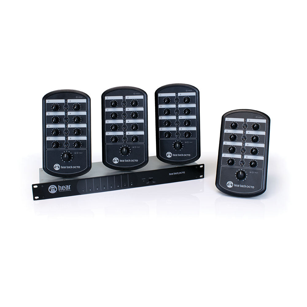 Hear Technologies Hear Back OCTO Four Pack Personal Monitor Mixing System